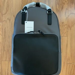 BNWT Lo & Sons Rowledge Backpack (Grey)